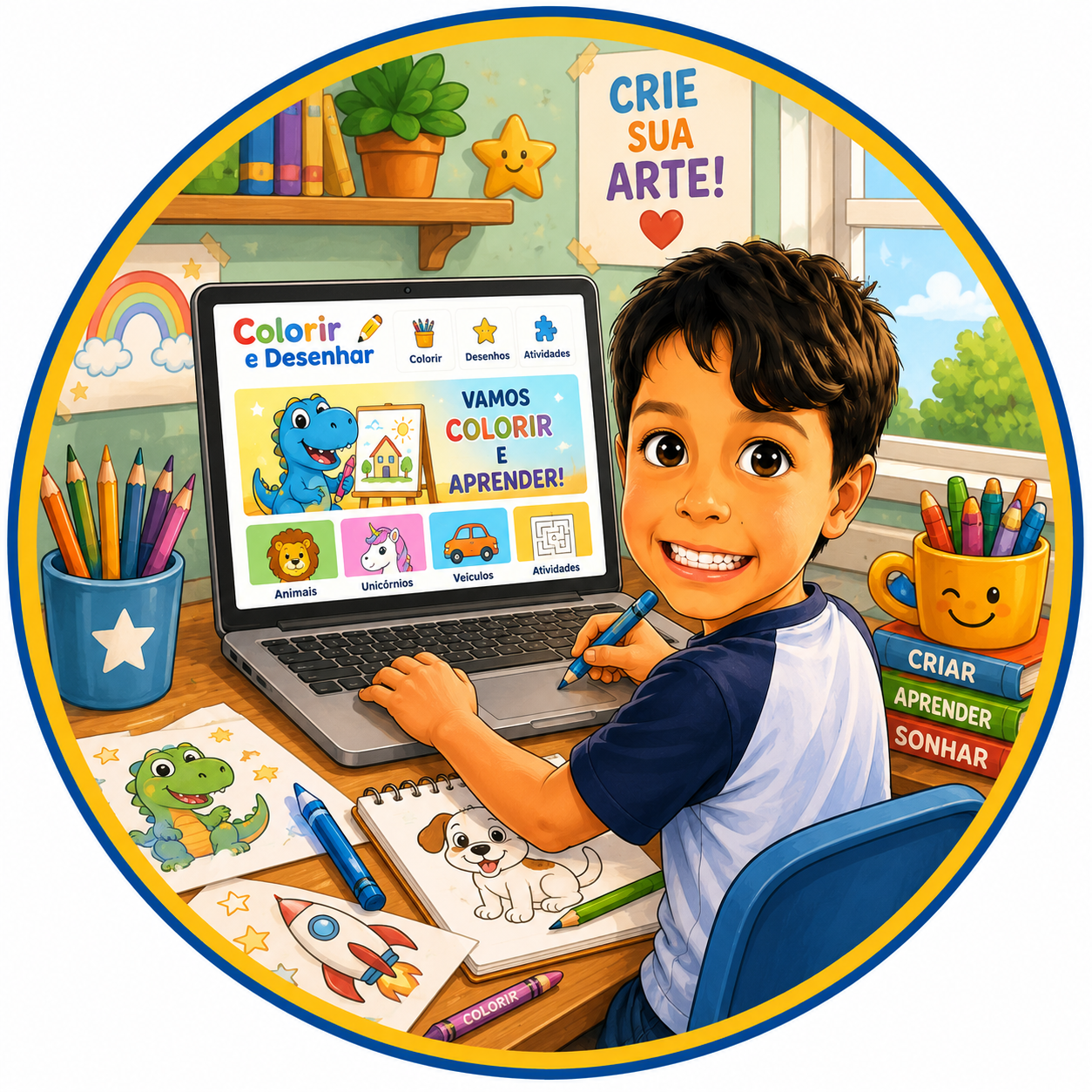 Atividades educativas para imprimir
