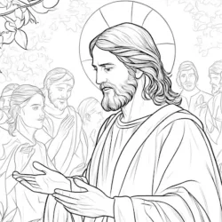 Desenho de 3 Palavrinhas para colorir e imprimir: número 10