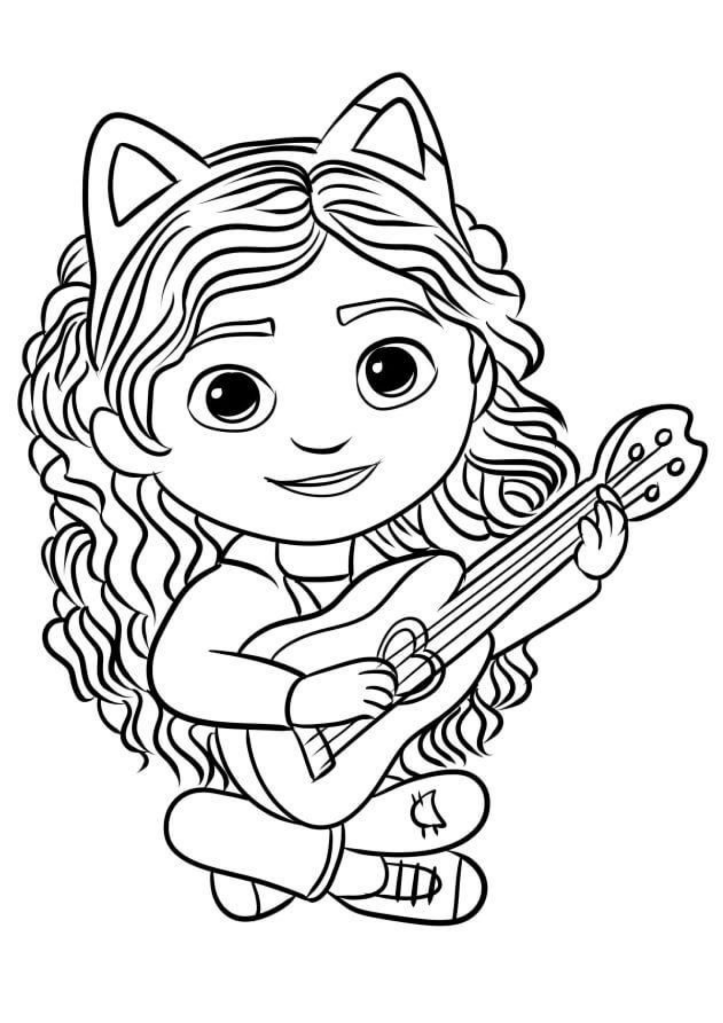 Desenho de A Casa Magica da Gabby para colorir e imprimir: número 14