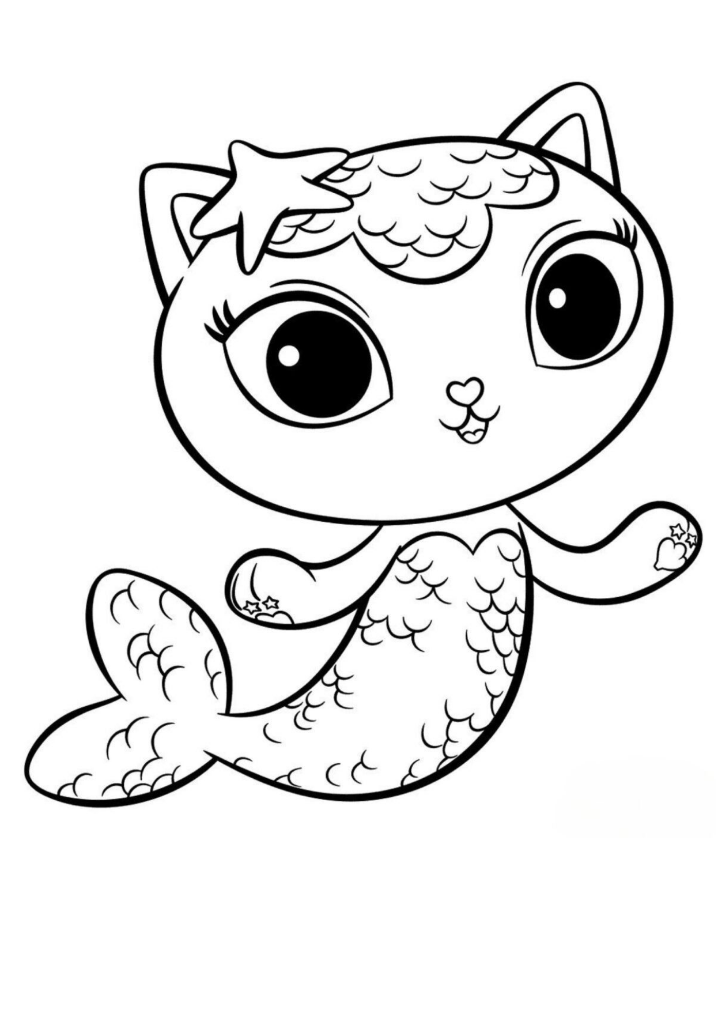 Desenho de A Casa Magica da Gabby para colorir e imprimir: número 24