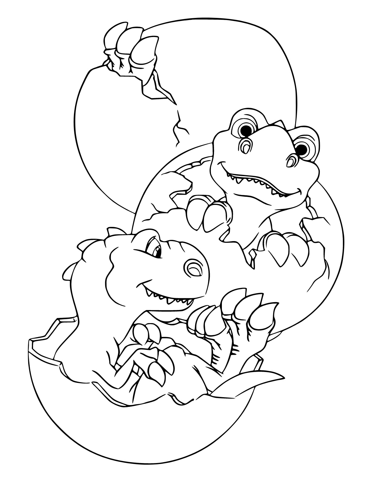 Desenho de A Era do Gelo para colorir e imprimir: número 8