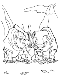 Desenho de A Era do Gelo para colorir e imprimir: número 18