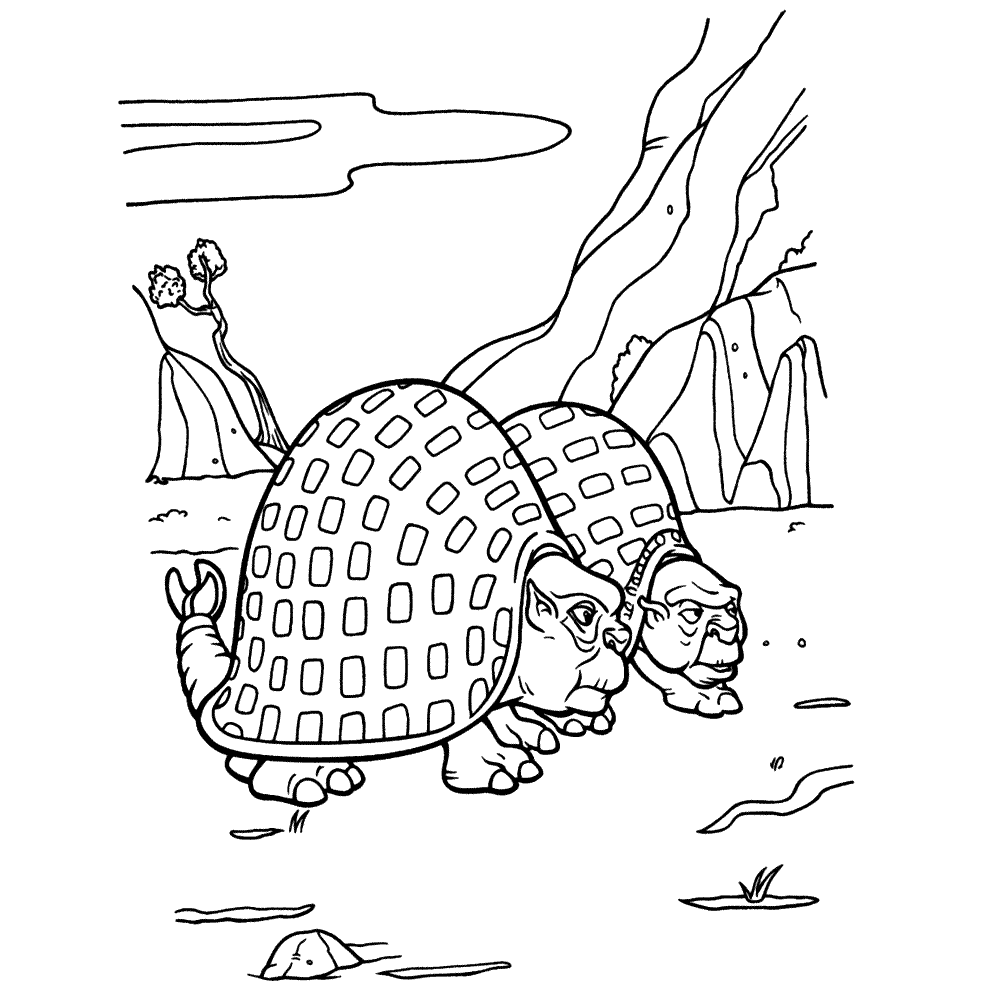 Desenho de A Era do Gelo para colorir e imprimir: número 21
