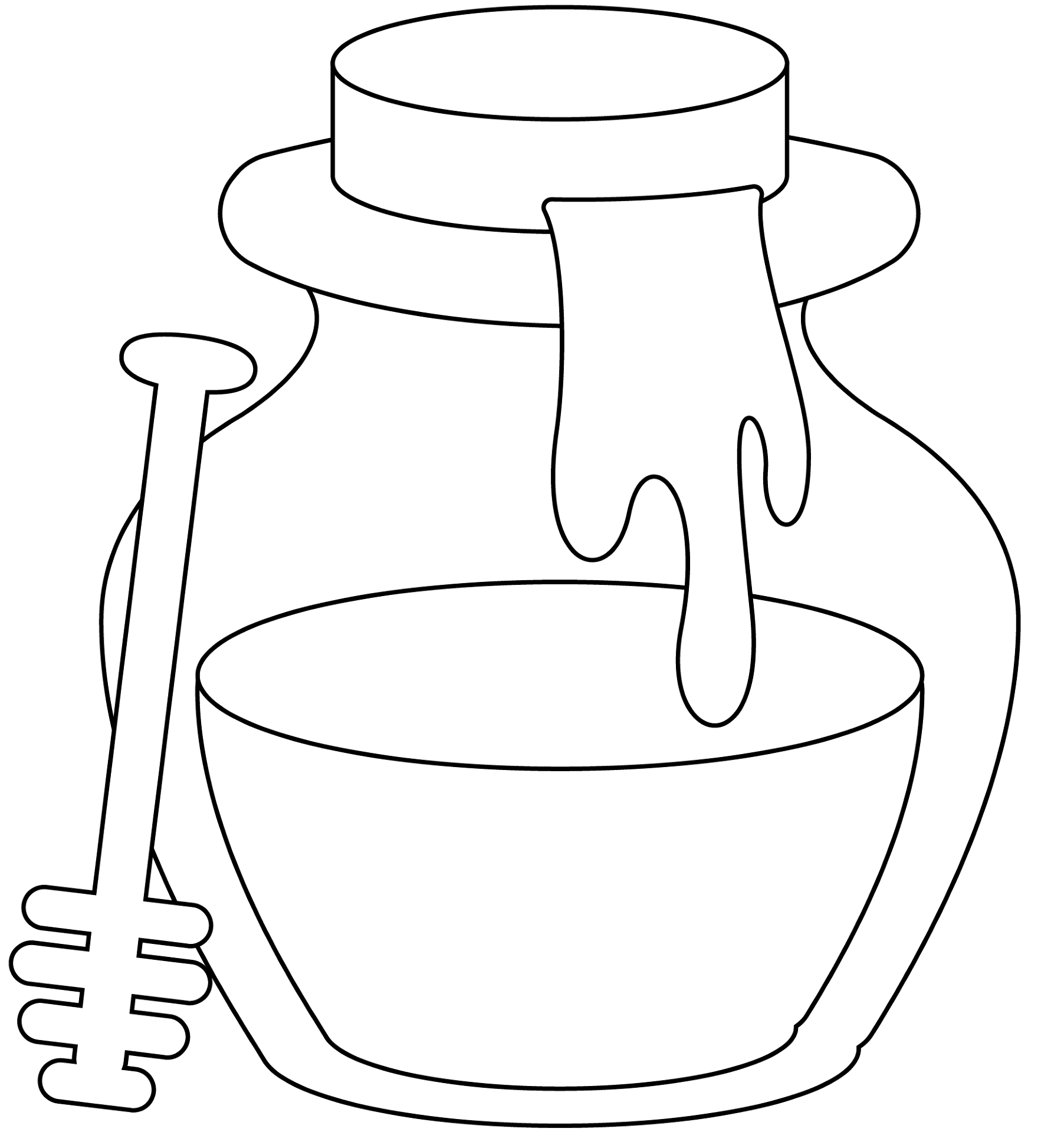 Desenho de Abelhas para colorir e imprimir: número 25