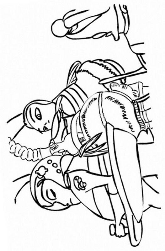 Desenho de Abelhas para colorir