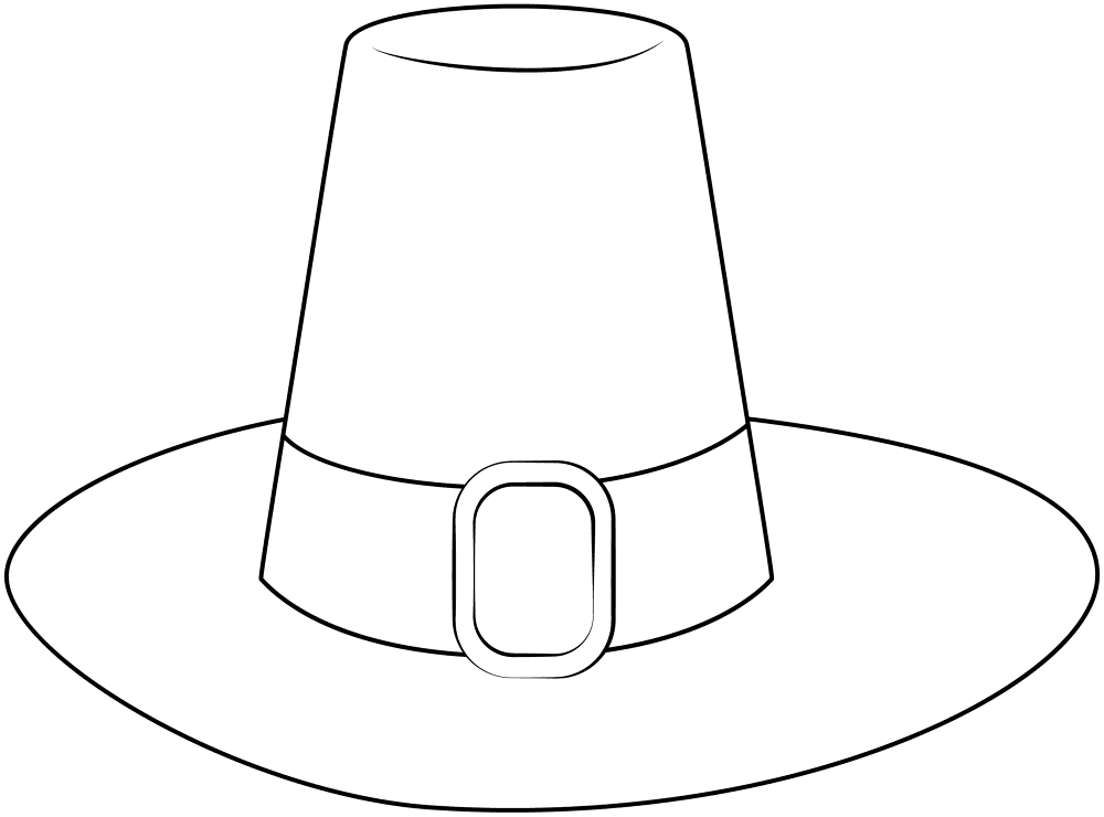 Desenho de Ação De Graças para colorir e imprimir: número 7
