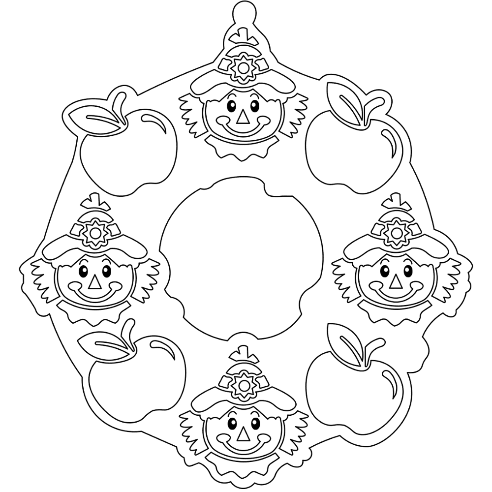 Desenho de Ação De Graças para colorir e imprimir: número 27