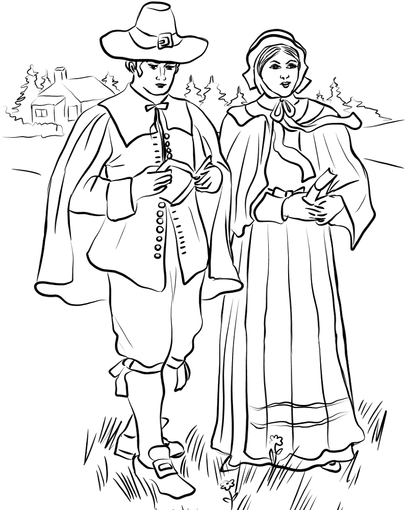 Desenho de Ação De Graças para colorir e imprimir: número 31