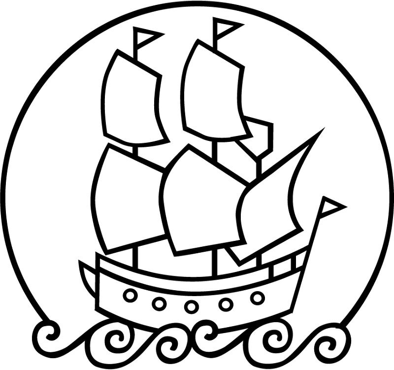 Desenho de Ação De Graças para colorir