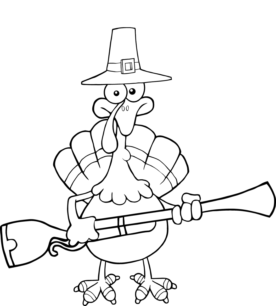 Desenho de Ação De Graças para colorir