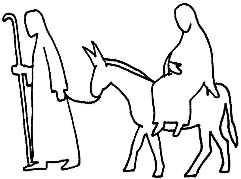 Desenho de Advento para colorir e imprimir: número 9