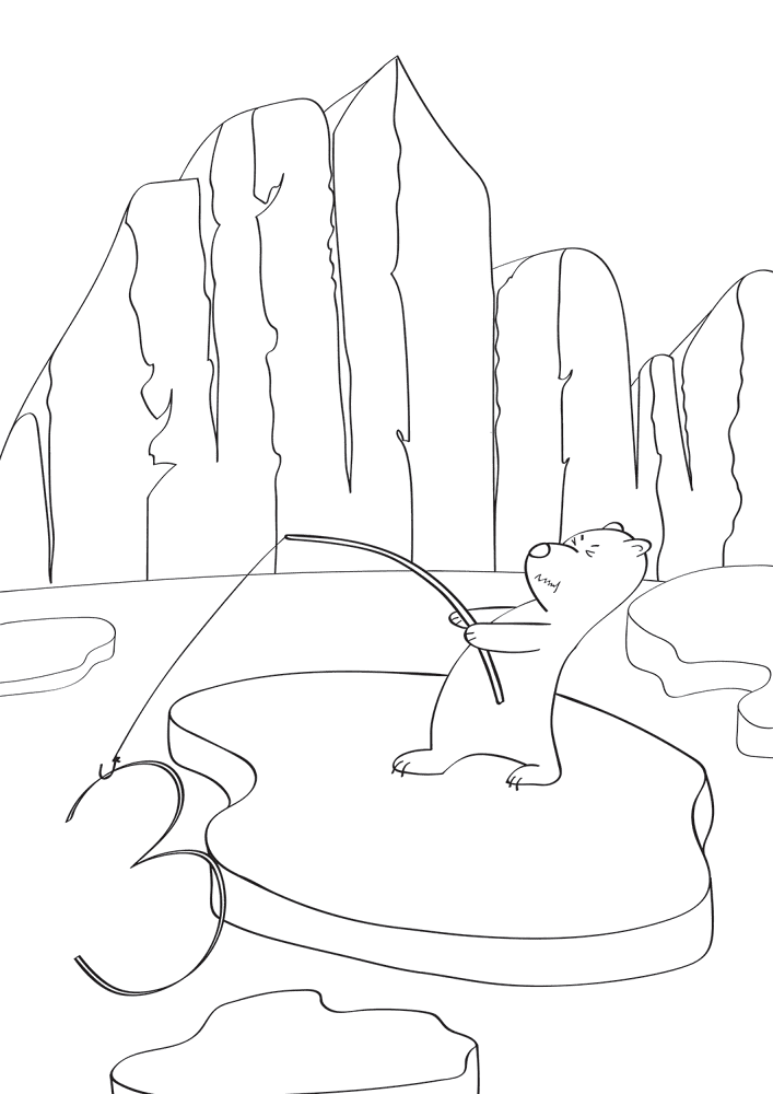 Desenho de Advento para colorir e imprimir: número 35