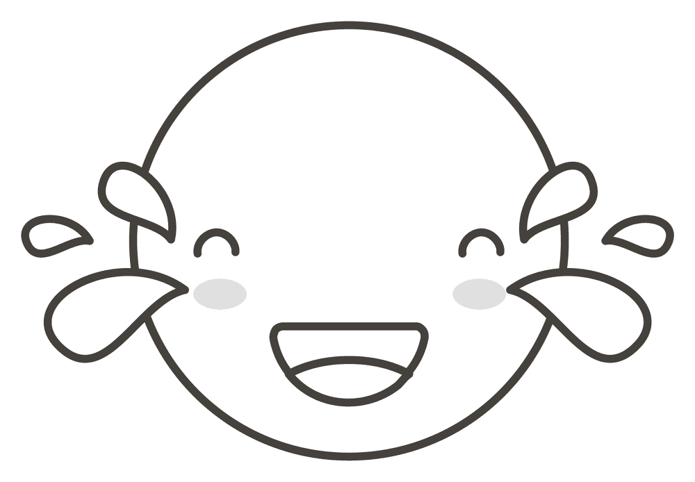Desenho de Alegria para colorir e imprimir: número 1