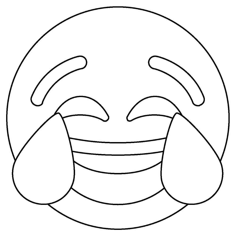 Desenho de Alegria para colorir e imprimir: número 4