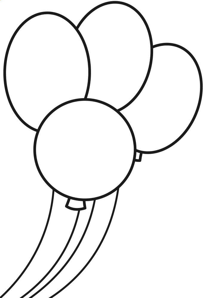 Desenho de Alegria para colorir e imprimir: número 7