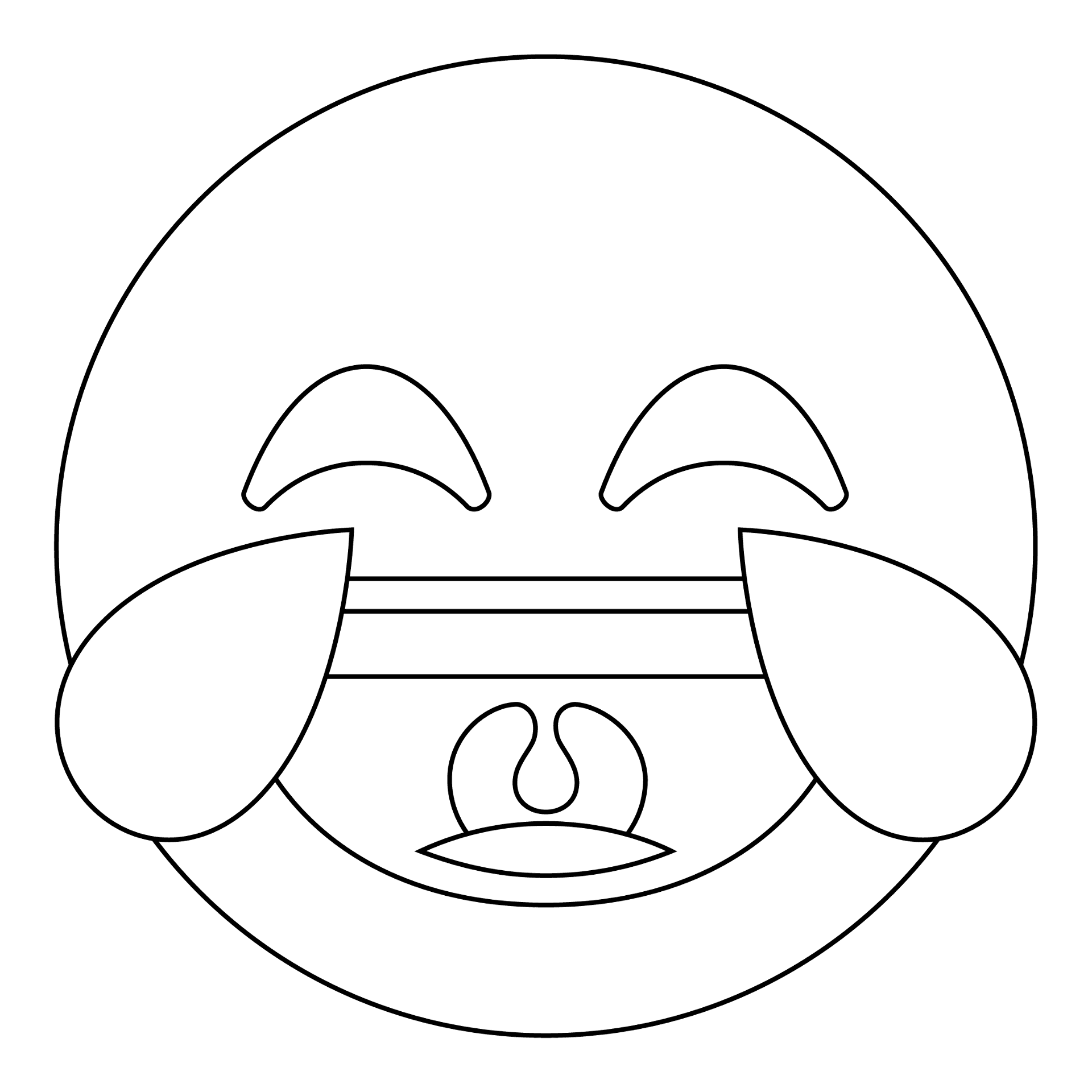 Desenho de Alegria para colorir e imprimir: número 9