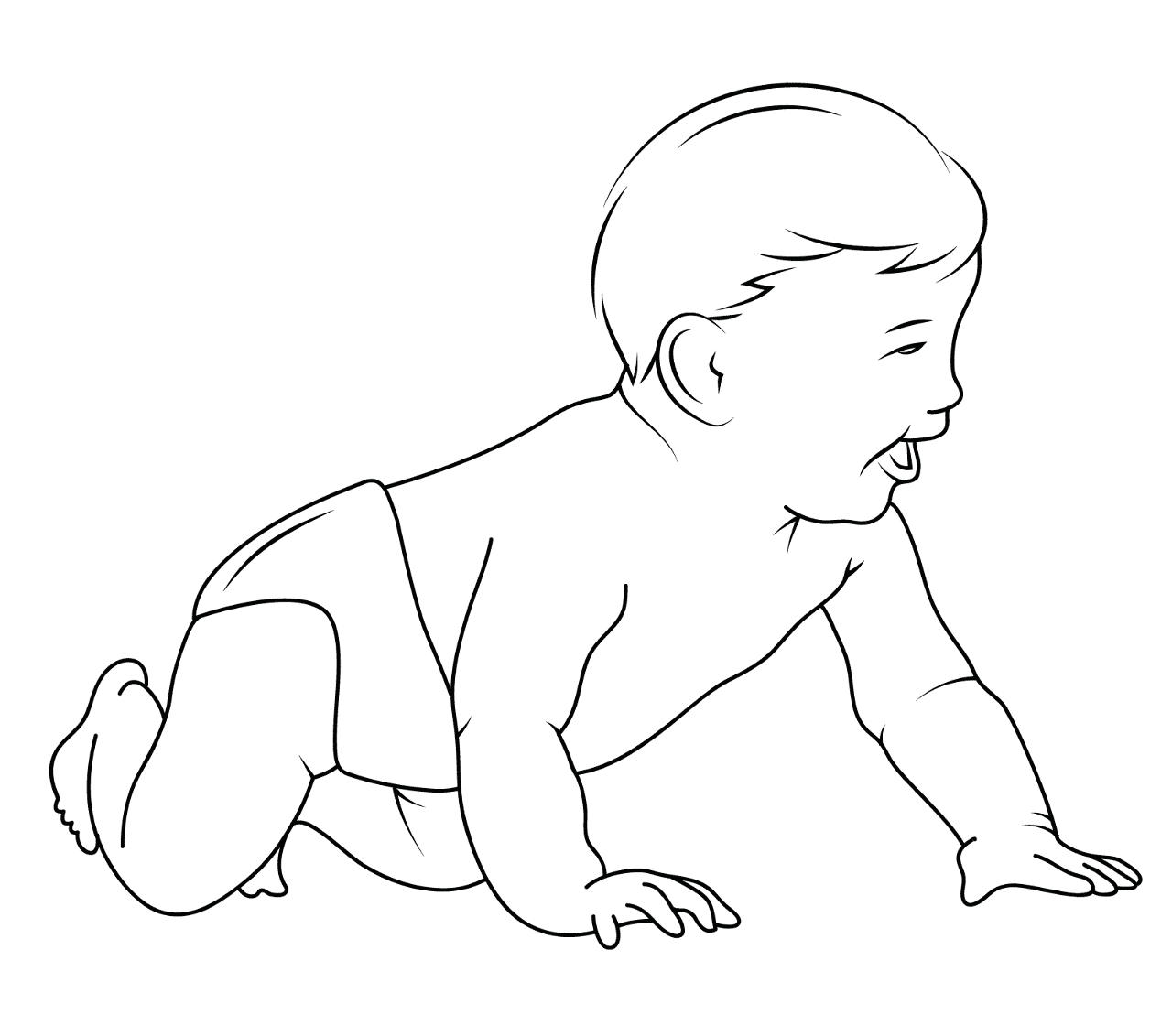Desenho de Alegria para colorir e imprimir: número 16