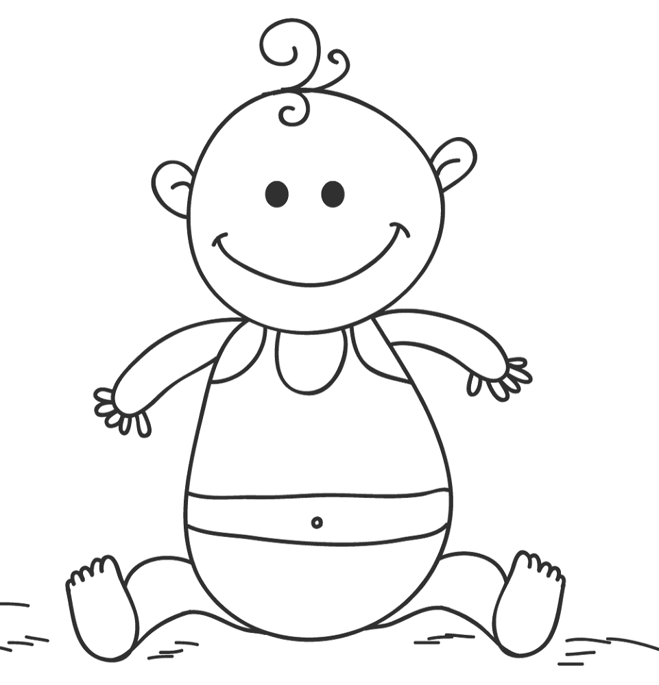 Desenho de Alegria para colorir e imprimir: número 22