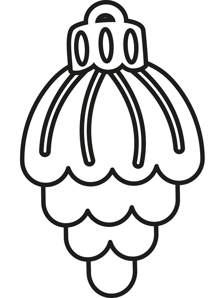 Desenho de Alegria para colorir e imprimir: número 29