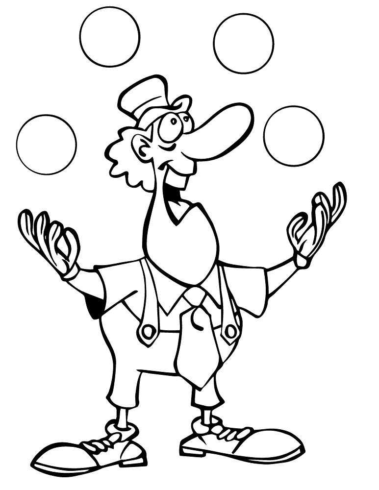 Desenho de Alegria para colorir e imprimir: número 32