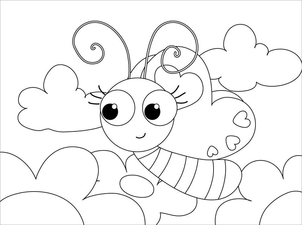 Desenho de Alegria para colorir e imprimir: número 36