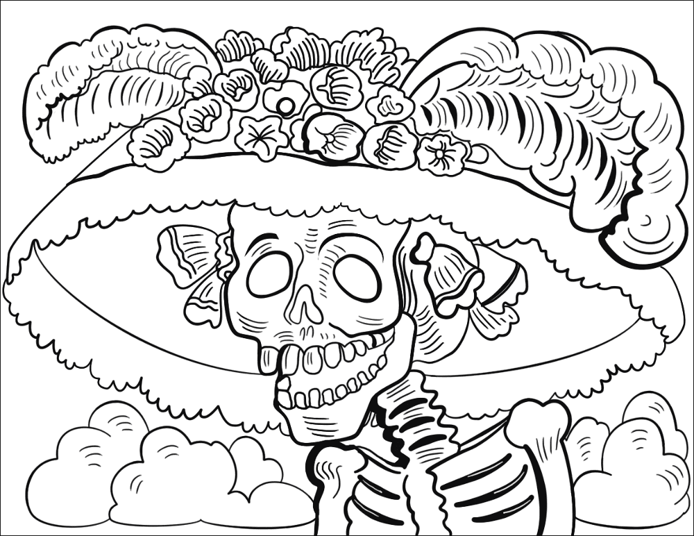 Desenho de Alegria para colorir