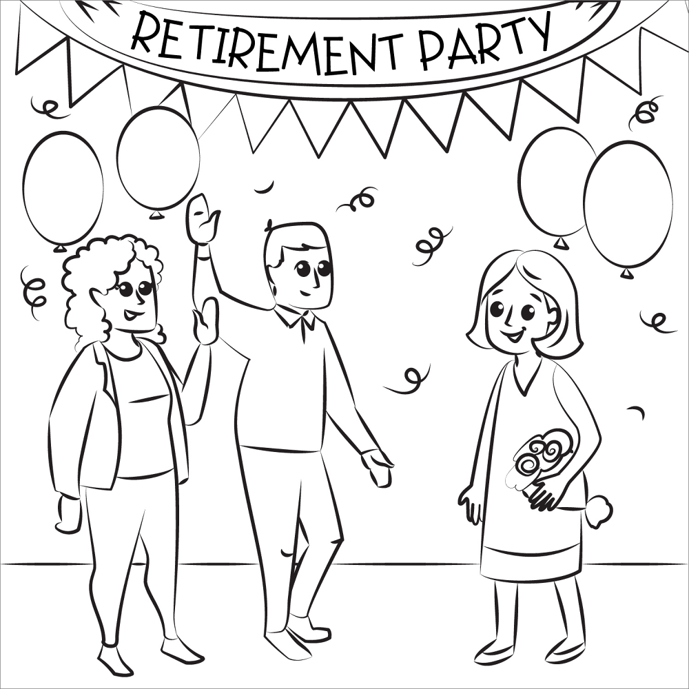 Desenho de Alegria para colorir