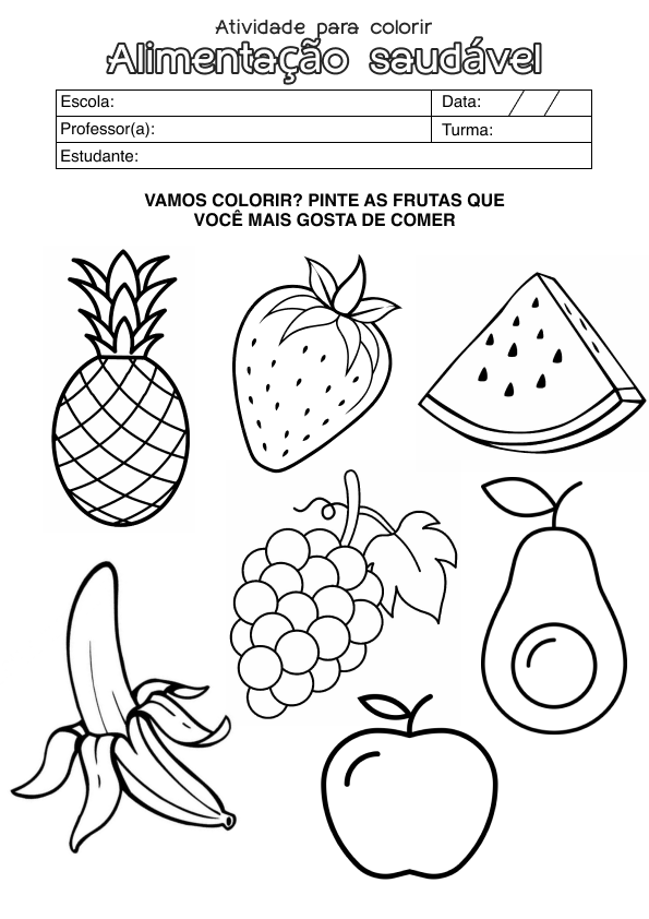 Desenho de Alfabetizacao para colorir e imprimir: número 6