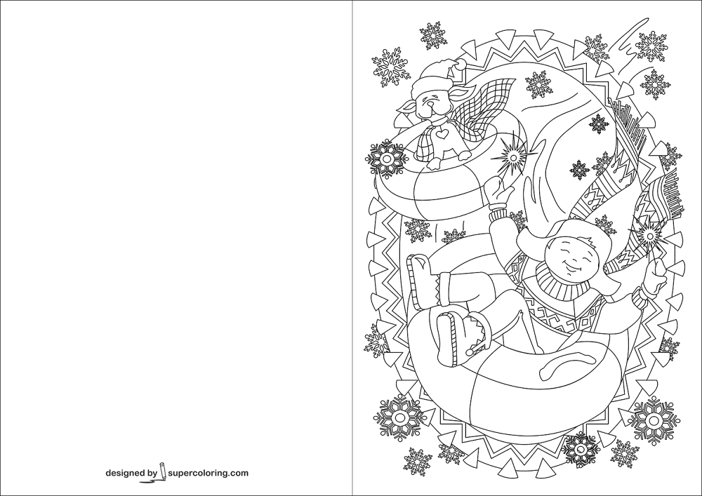 Desenho de Amizade para colorir e imprimir: número 10