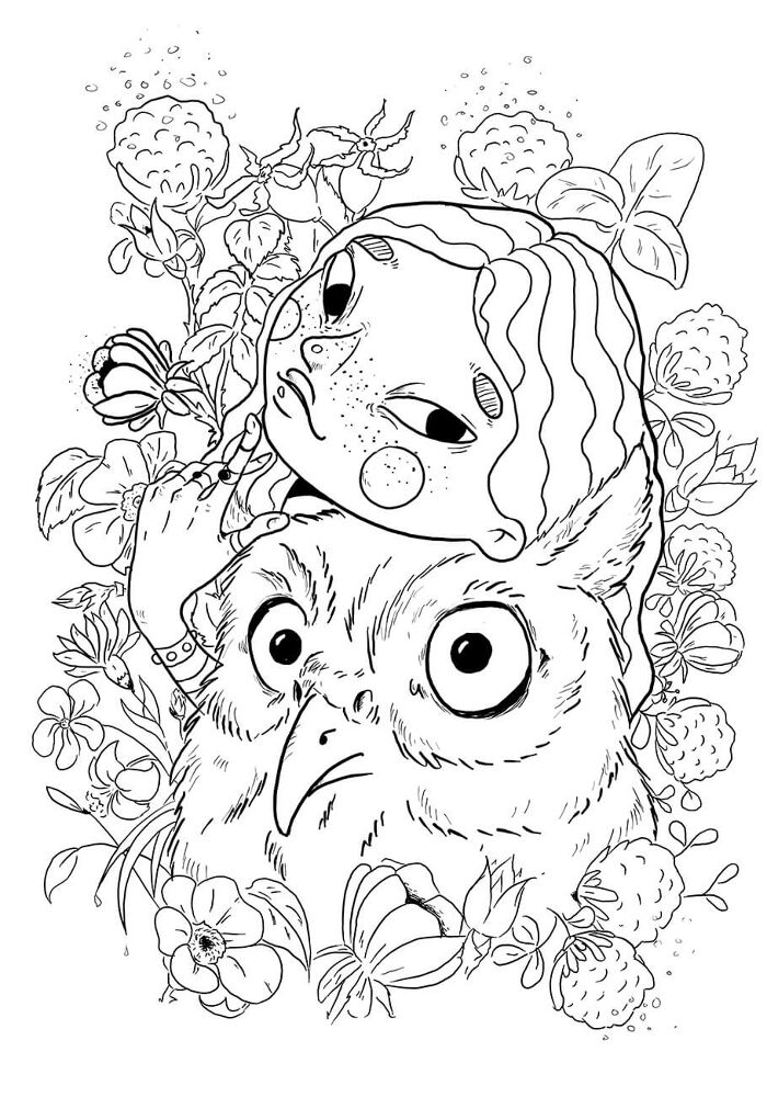 Desenho de Amizade para colorir e imprimir: número 20