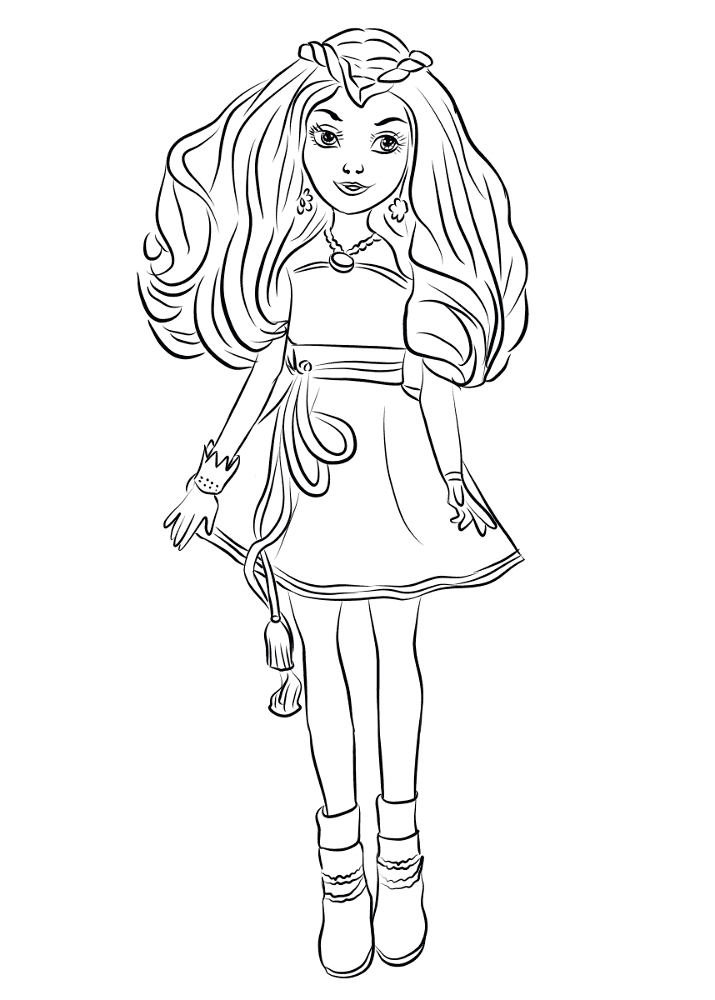 Desenho de Amizade para colorir
