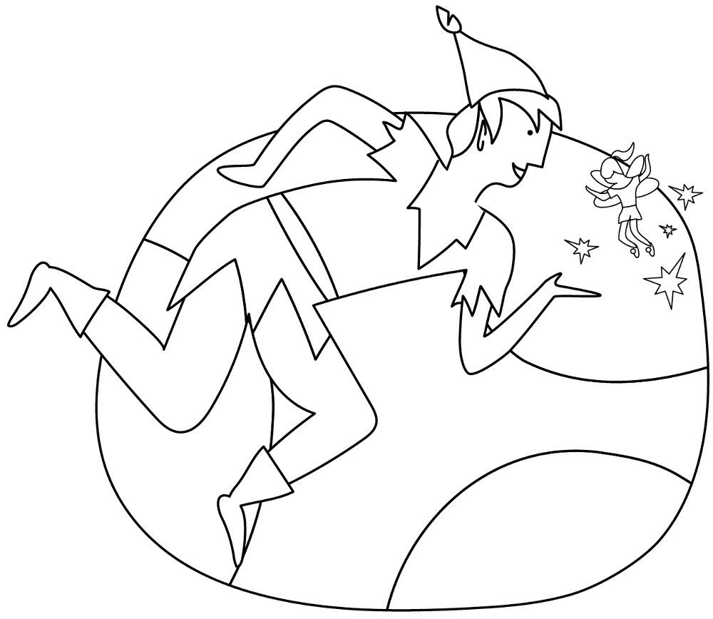Desenho de Amizade para colorir
