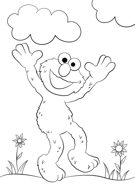Desenho de Amizade para colorir