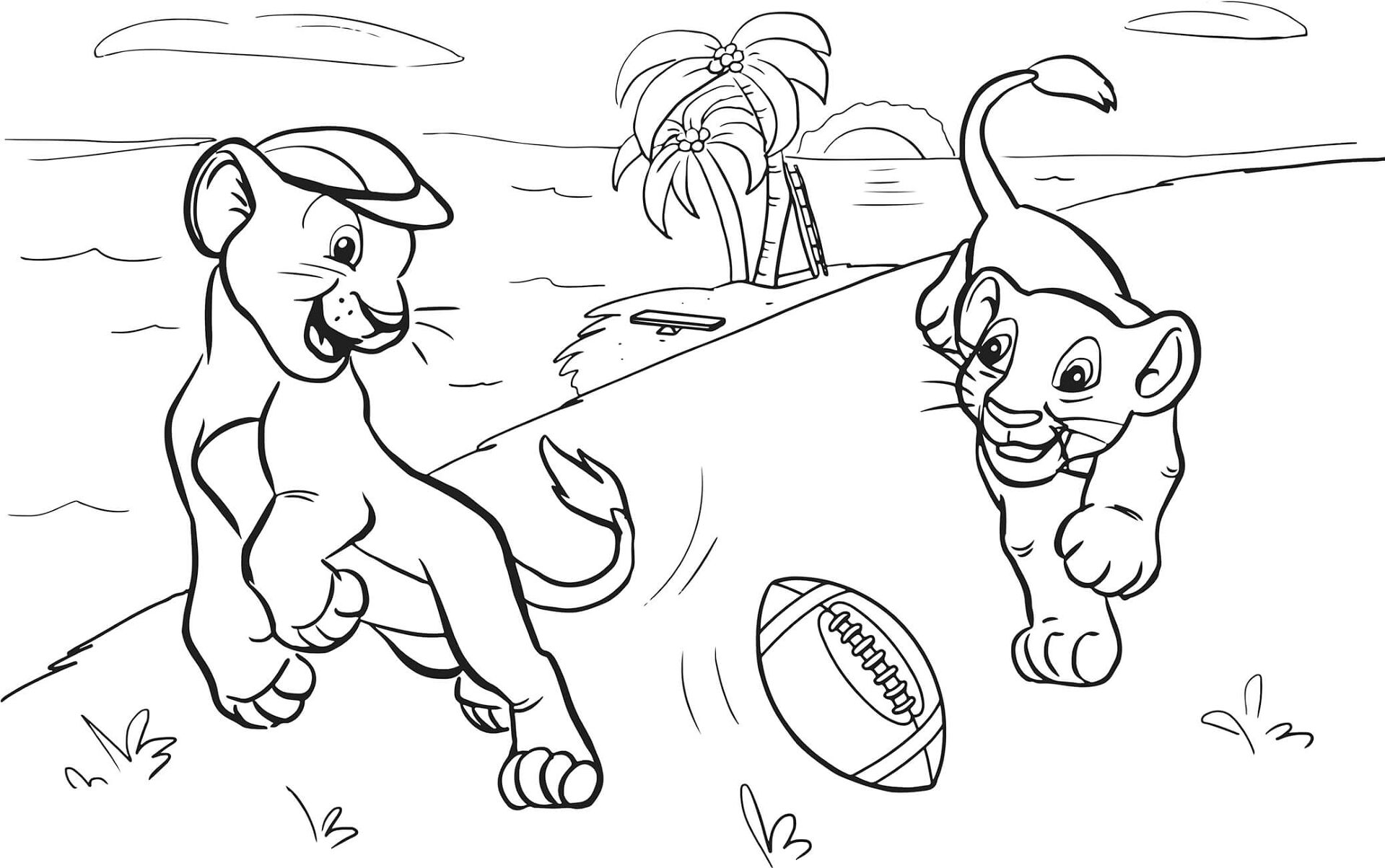 Desenho de Amizade para colorir