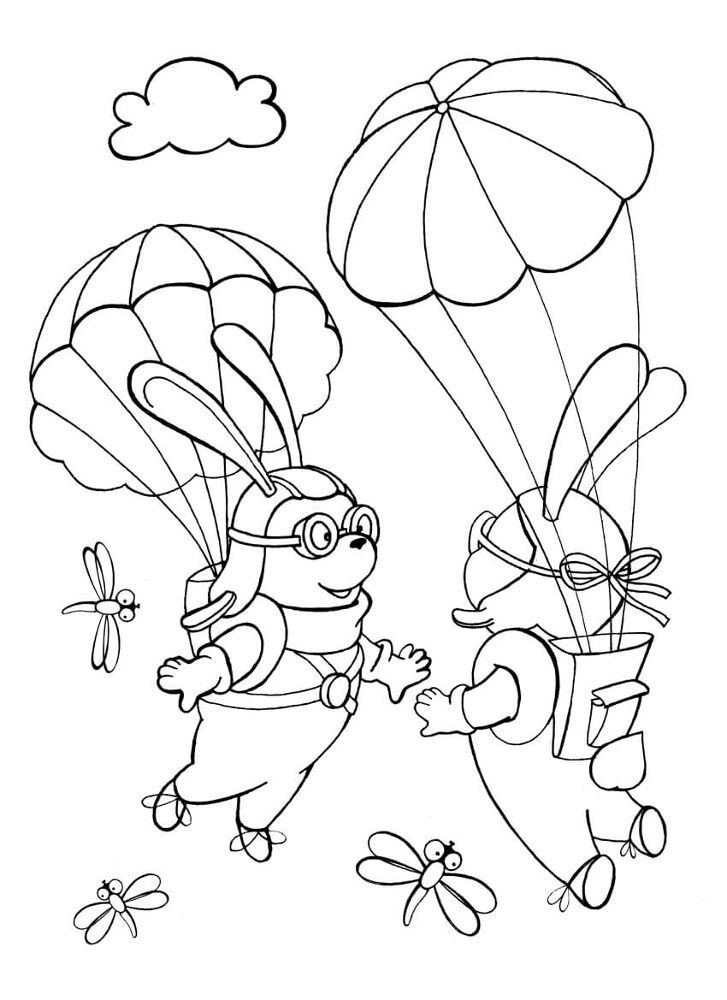Desenho de Amizade para colorir