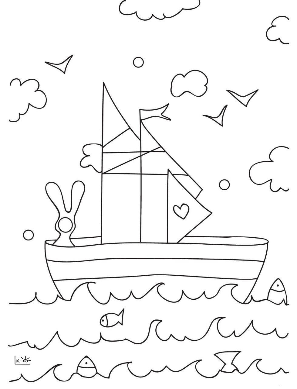 Desenho de Amizade para colorir