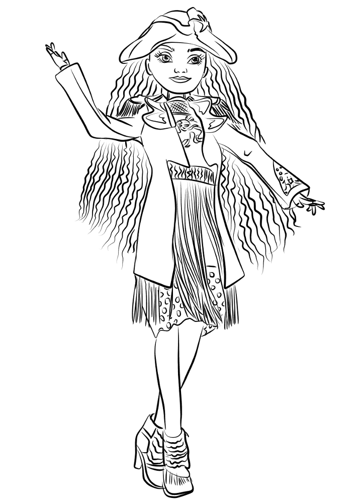 Desenho de Amizade para colorir