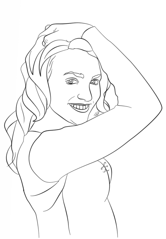 Desenho de Amizade para colorir