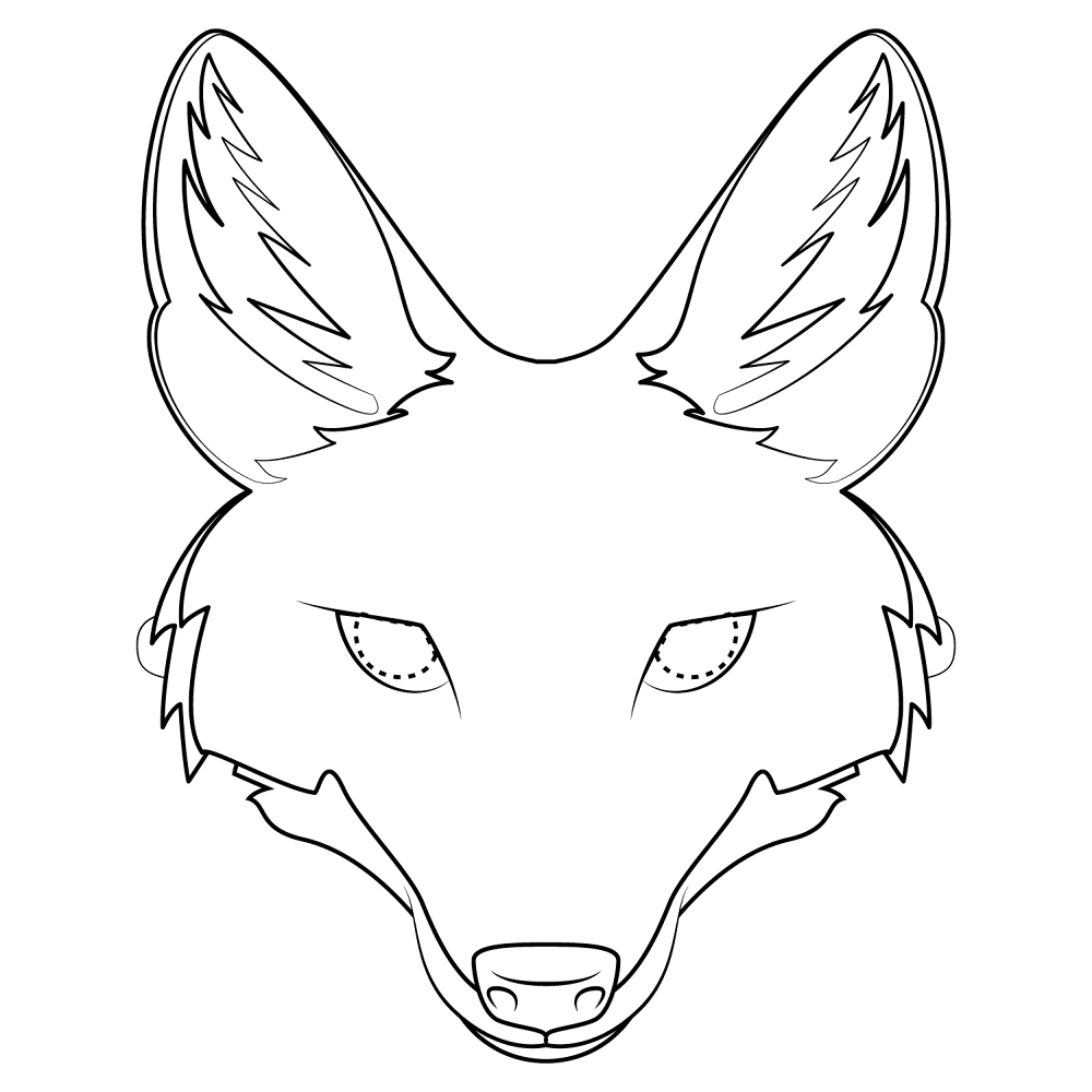 Desenho de Animais Africanos para colorir e imprimir: número 19