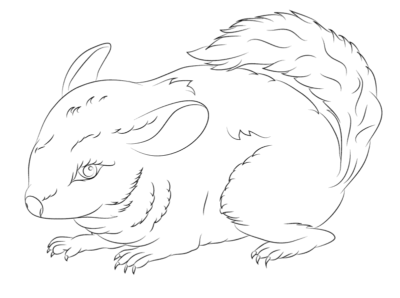 Desenho de Animais Ameaçados para colorir e imprimir: número 23