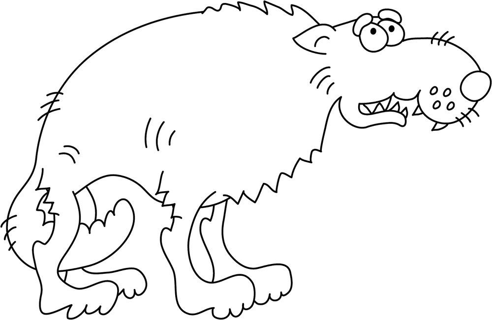 Desenho de Animais Árticos para colorir e imprimir: número 23