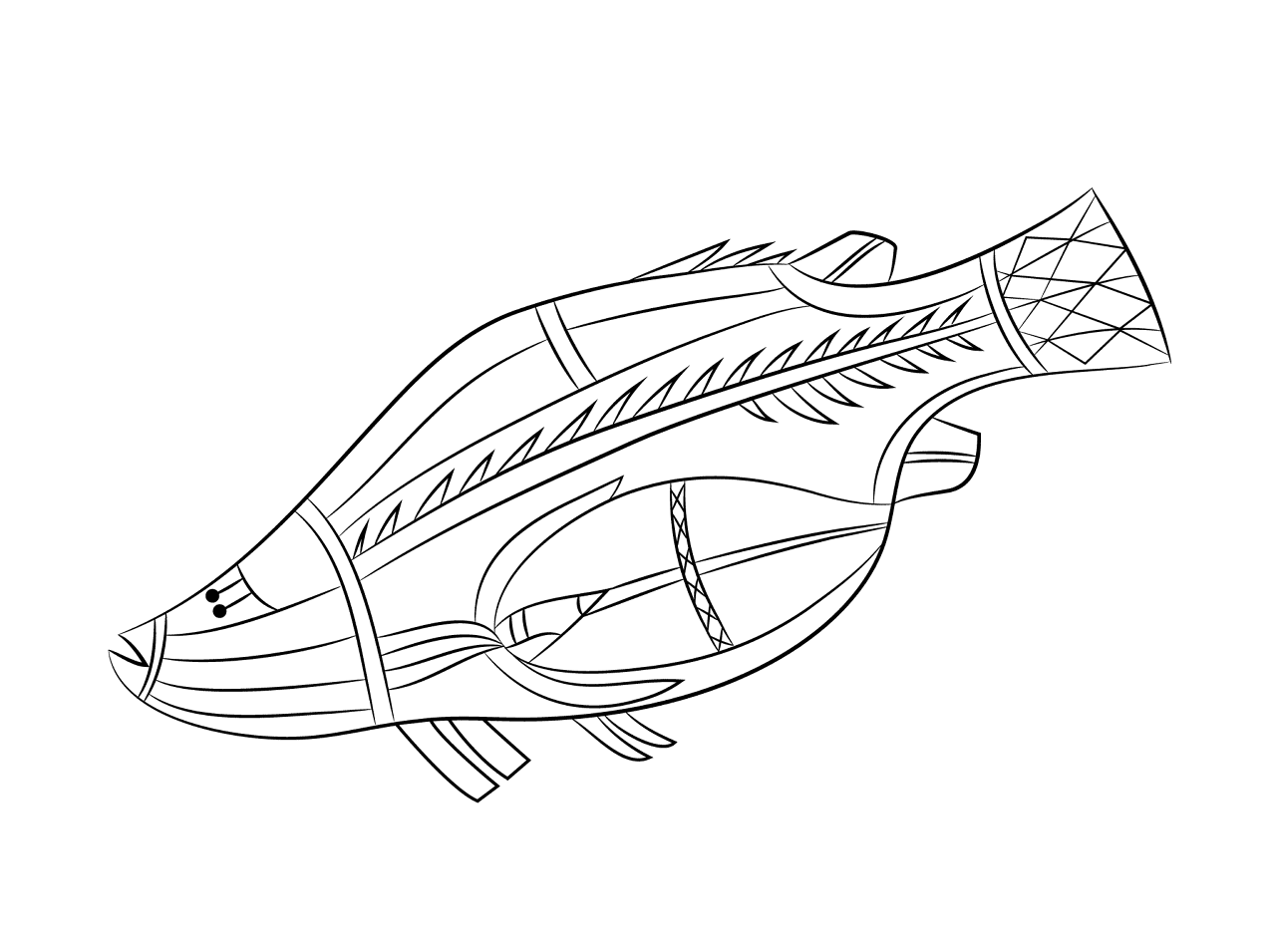 Desenho de Animais Australianos para colorir e imprimir: número 11
