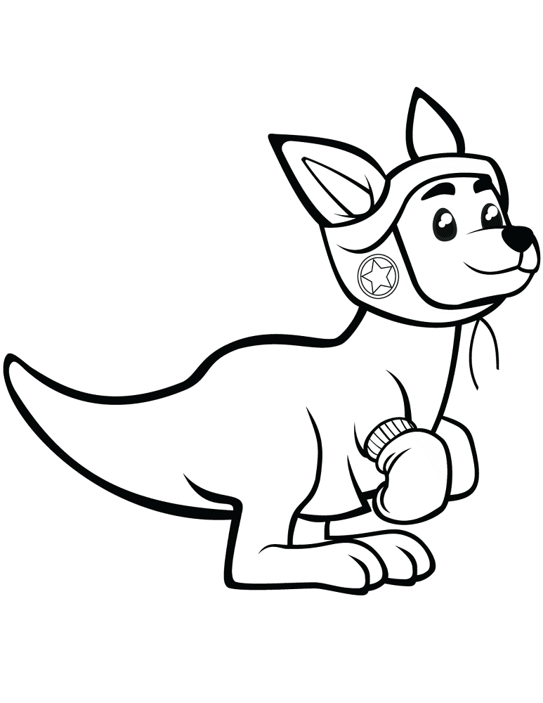 Desenho de Animais Australianos para colorir e imprimir: número 32