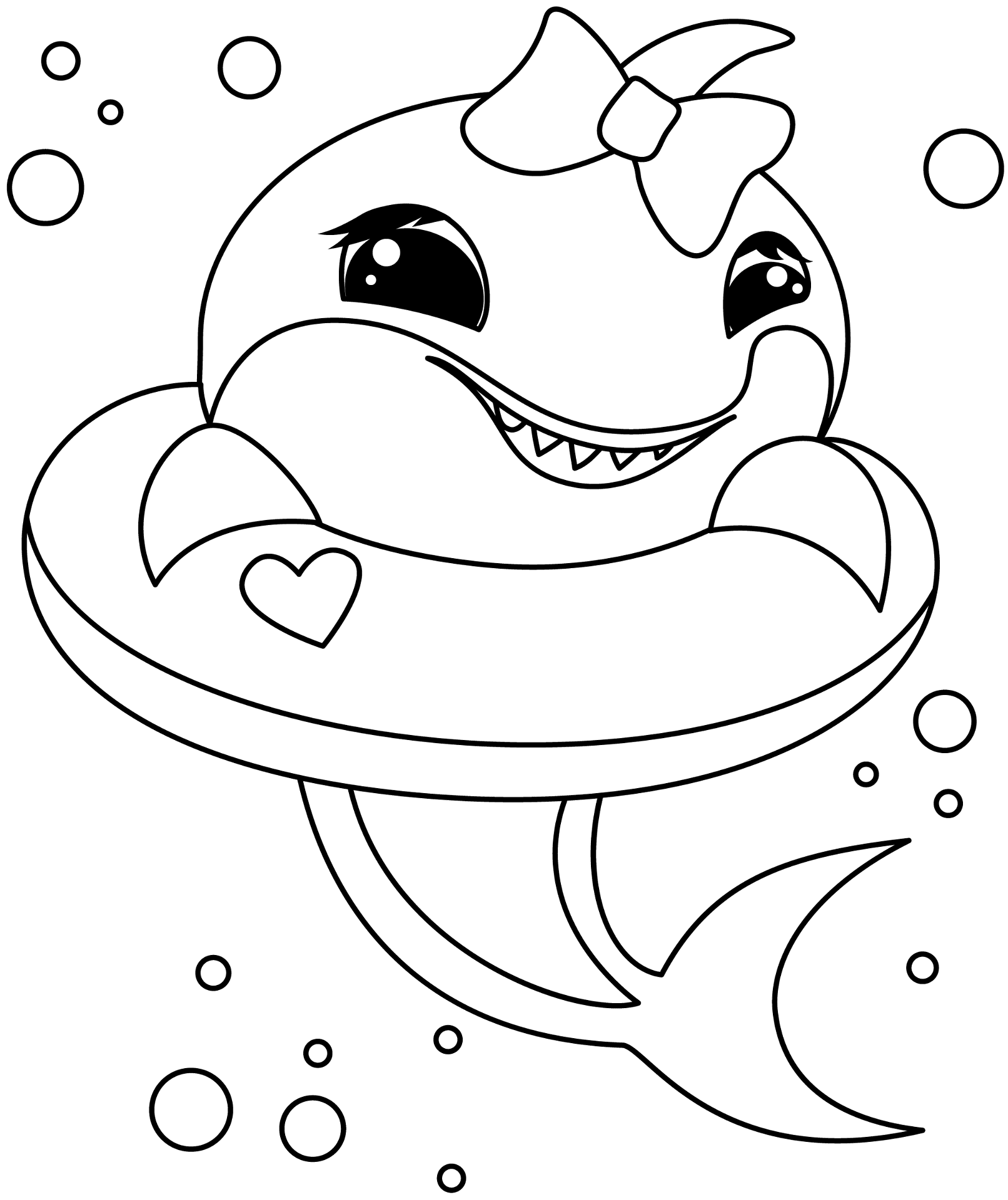 Desenho de Animais Bebês para colorir e imprimir: número 21