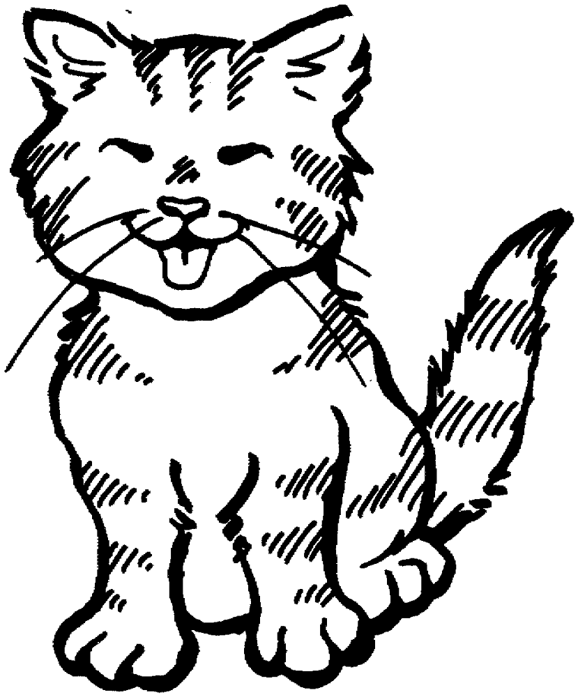 Desenho de Animais Bebês para colorir e imprimir: número 28