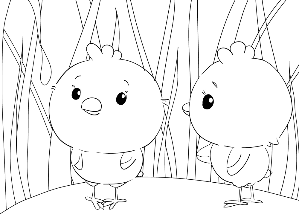 Desenho de Animais Bebês para colorir e imprimir: número 40