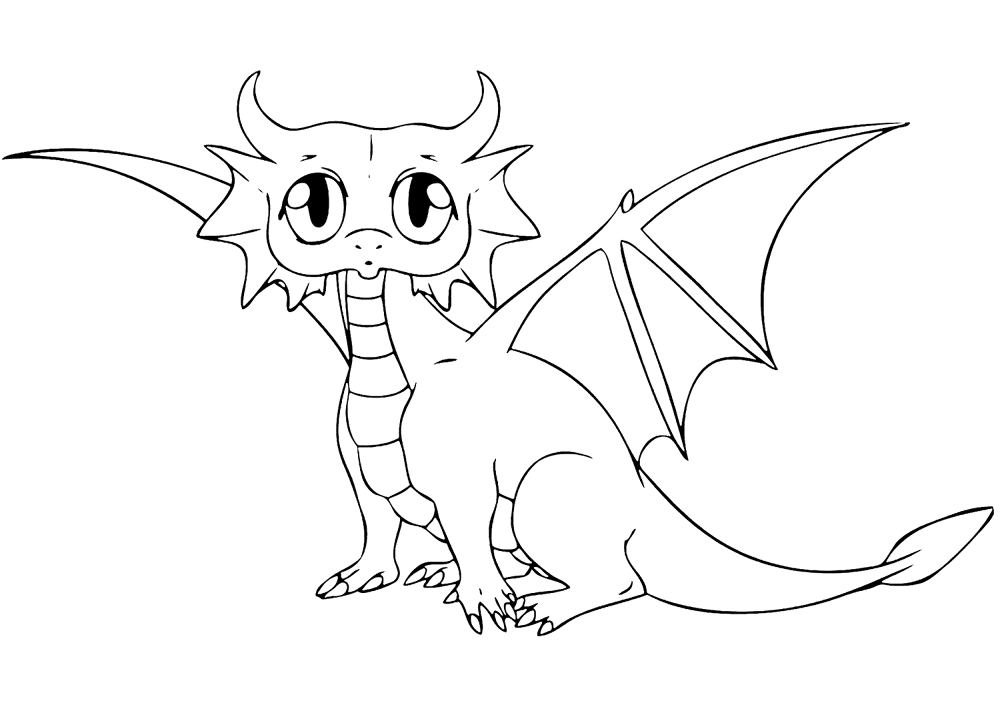 Desenho de Animais Bebês para colorir e imprimir: número 44
