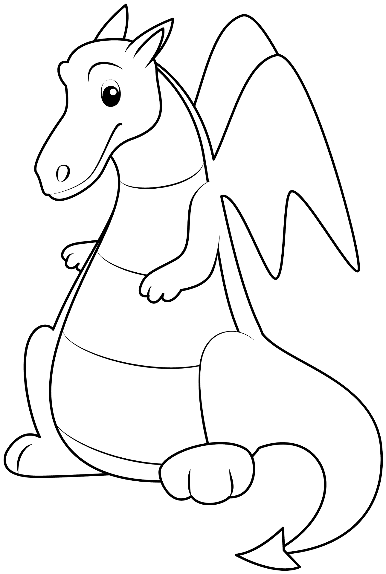 Desenho de Animais Bebês para colorir e imprimir: número 48