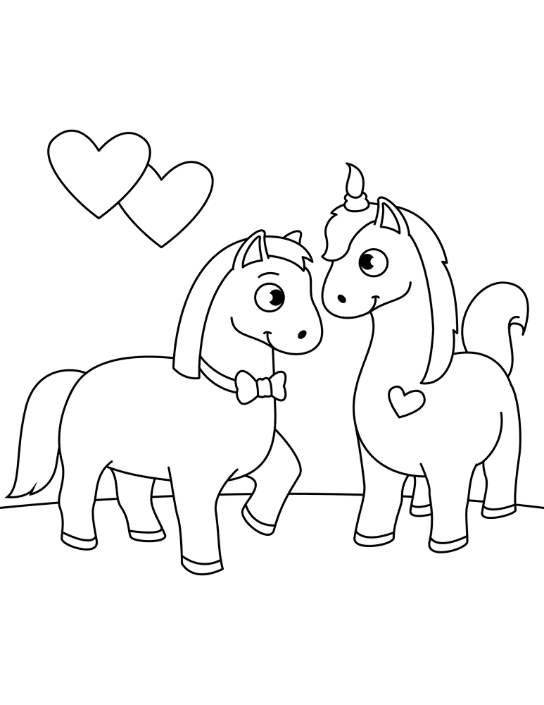 Desenho de Animais Bebês para colorir