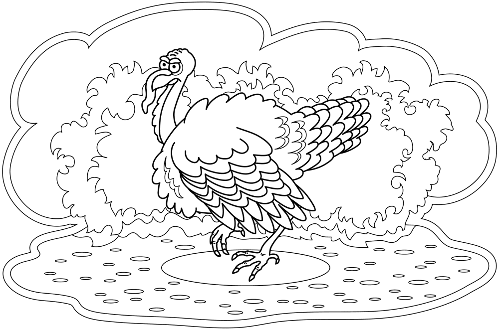 Desenho de Animais Da Fazenda para colorir e imprimir: número 8